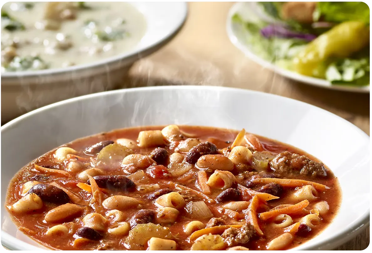 Choose soup or salad-BOTO-Landing Page