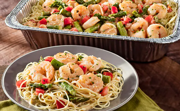 FAMILY-STYLE-MEALS Shrimp Scampi (Serves 4 - 6)